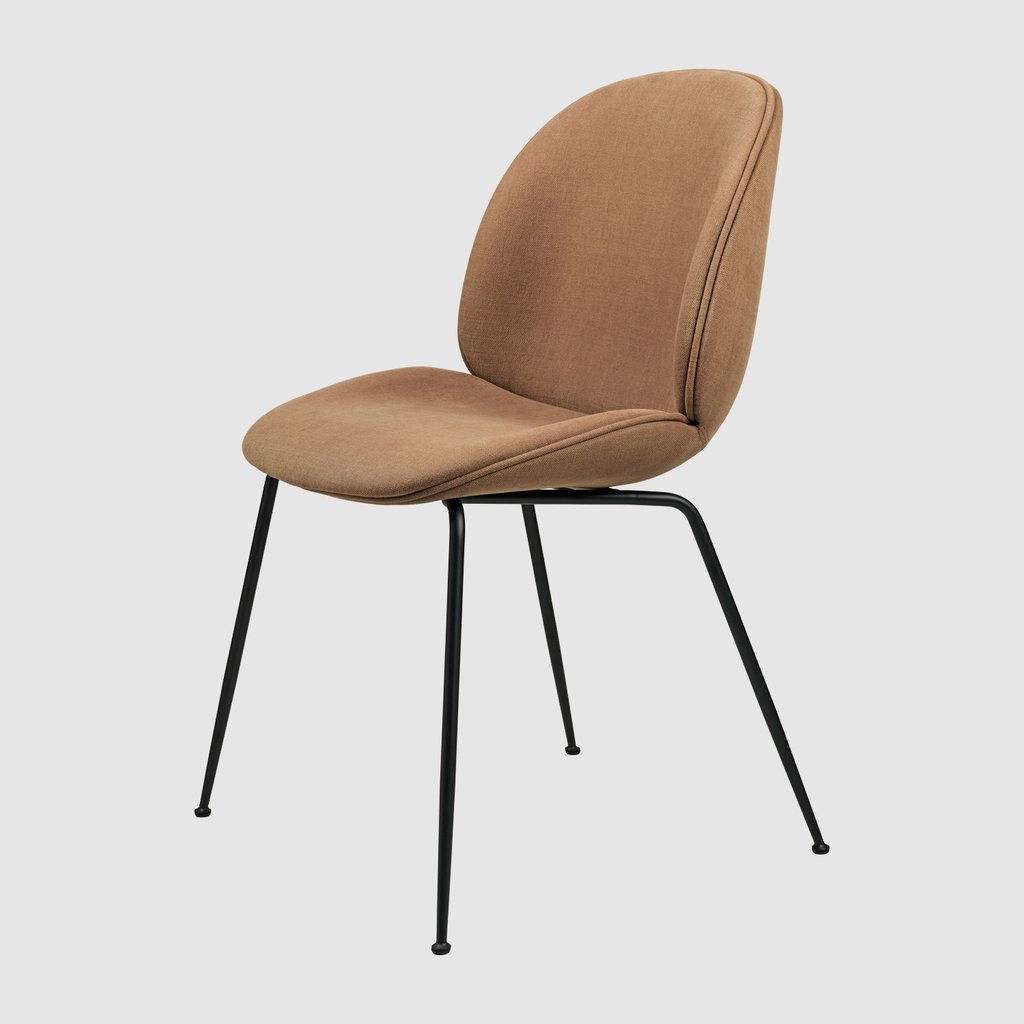 Beetle Dining Chair, Conic Base - Fully Upholstered in Chivasso CH1249/495