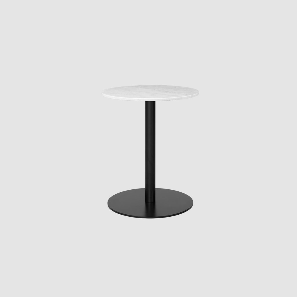 GUBI 1.0 Dining table - Round - Dia. 60 - Black base