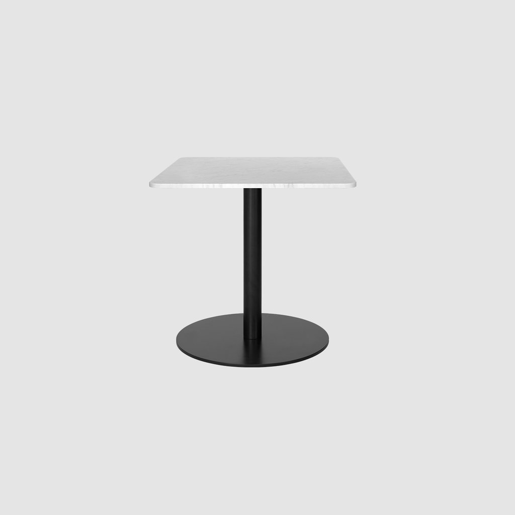 GUBI 1.0 Lounge Table - Square - 60x60 - Black base