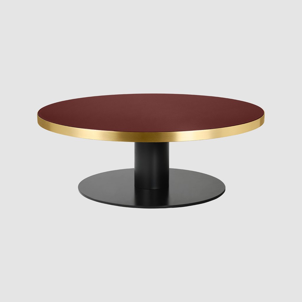 GUBI 2.0 Coffee Table - Round - Dia. 110 - Black base