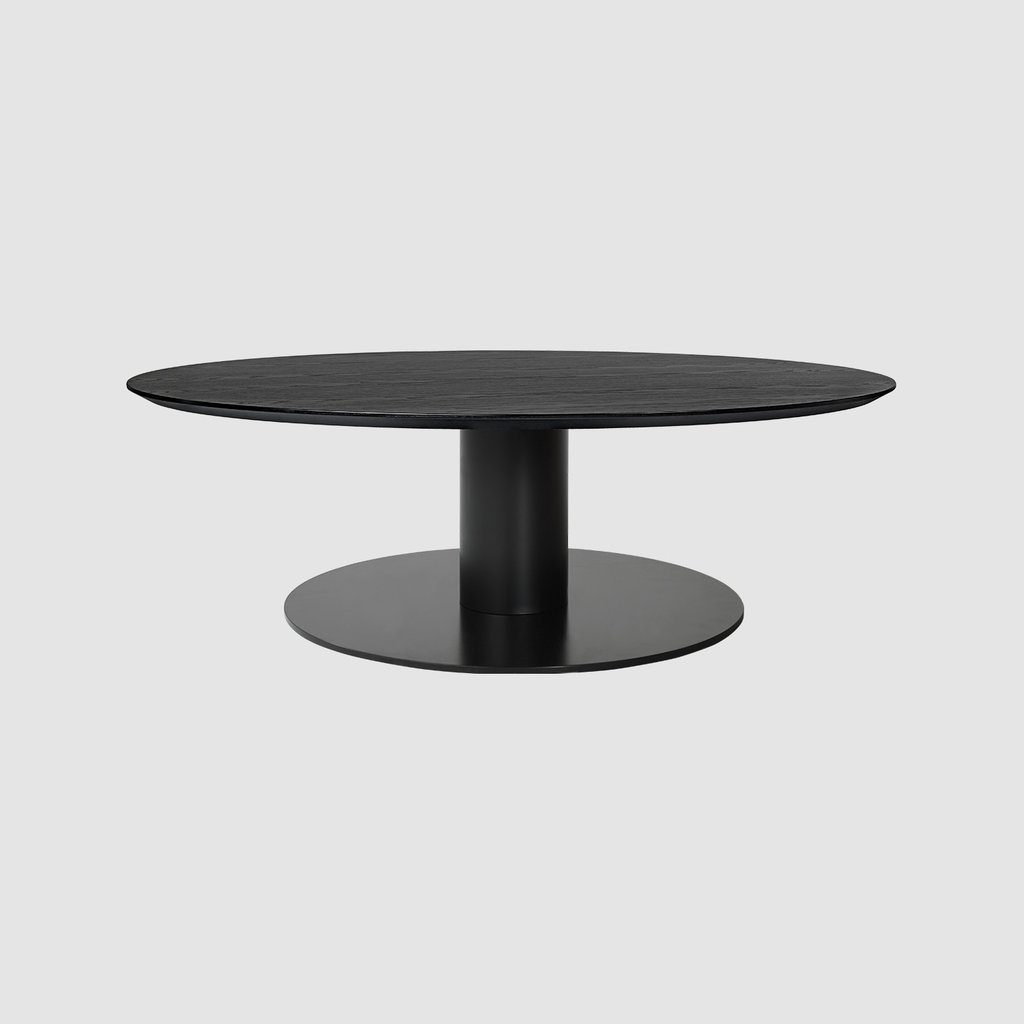 GUBI 2.0 Coffee Table - Round - Dia. 130 - Black base