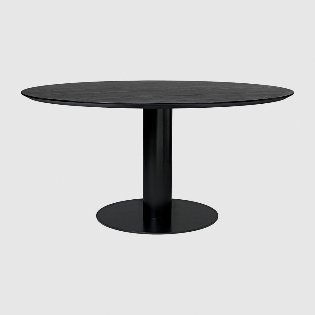 GUBI 2.0 Dining Table - Round - Dia. 150 - Black base