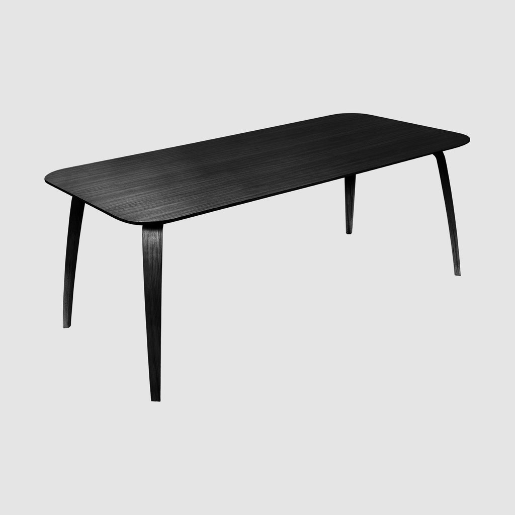 GUBI Dining Table - Wood - Rectangular - 100x200