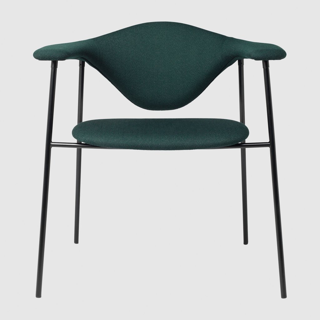 Masculo Dining Chair - Fully Upholstered, 4-leg