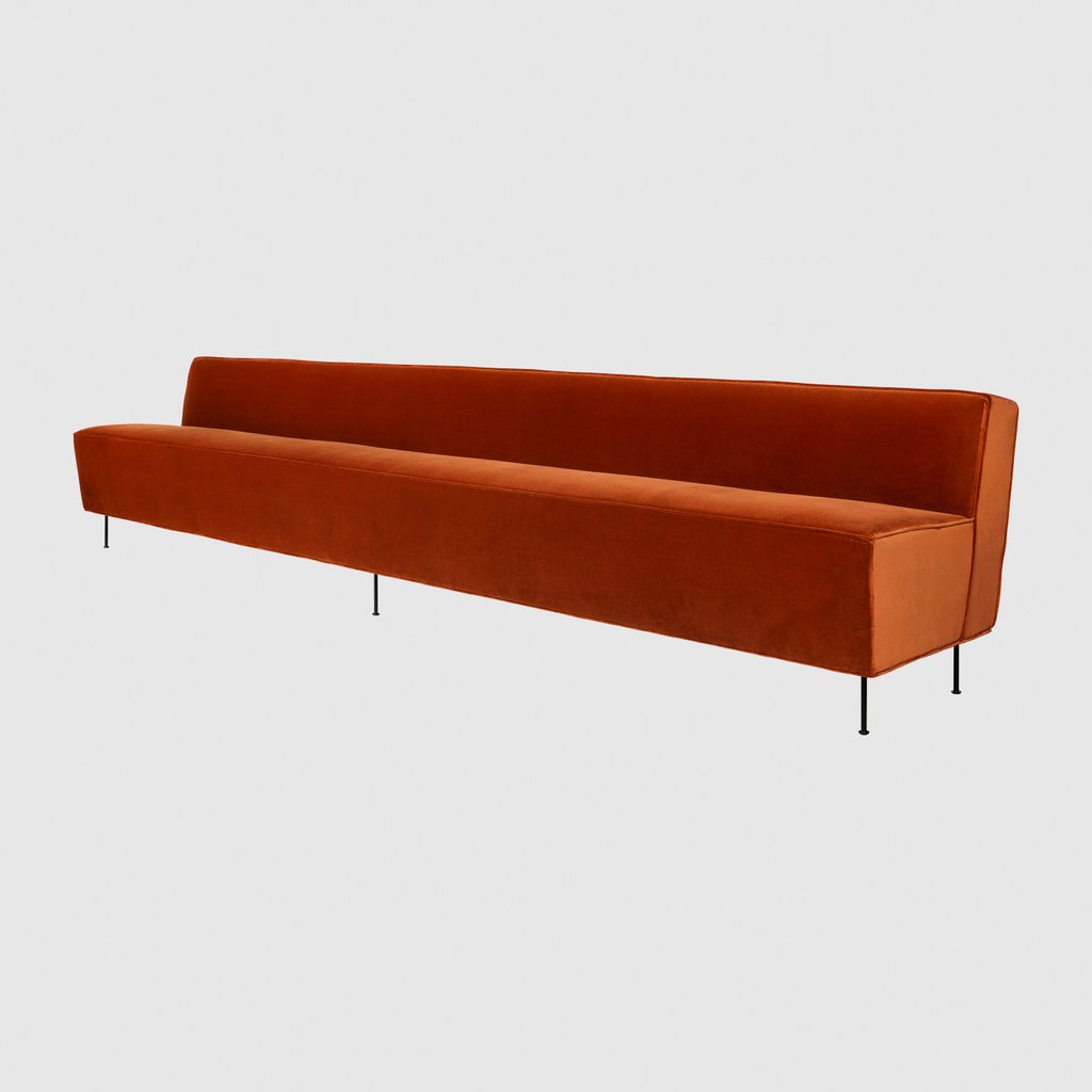 Modern Line Sofa - Dining Height - (H 70 x W 350 x D 71 cm)