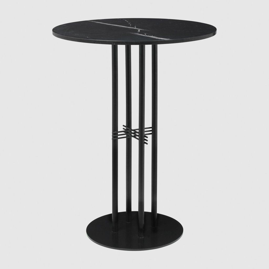 TS Column - Bar Table - Dia. 80 - Black base