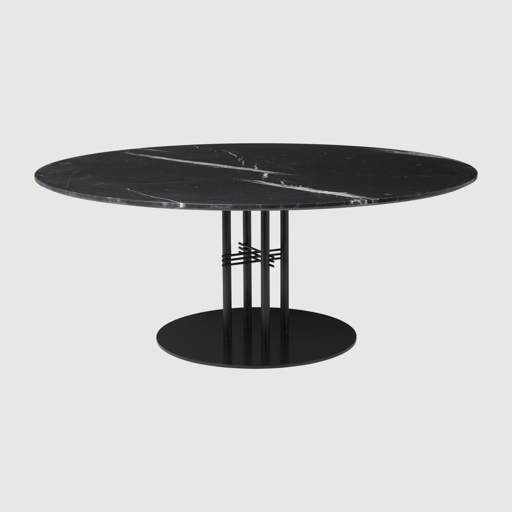 TS Column - Lounge table - Dia. 150 - Black base
